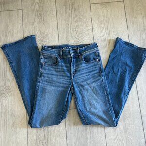 American Eagle Kick Boot Jeans, Size 6L